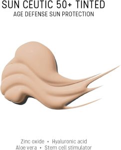 Sun Ceutic 50+ Tinted Age Defense Sun Protection 