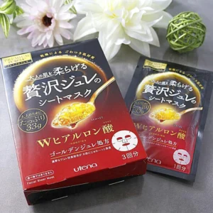 Premium Puresa Golden Jelly Hyaluronic acid Face Masks