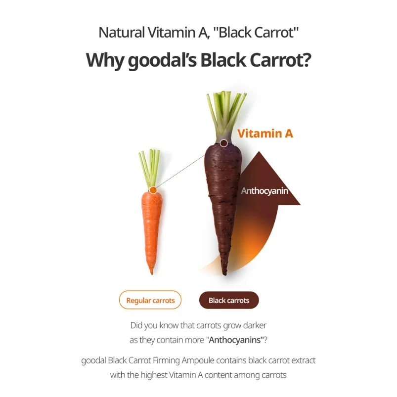 Goodal Black Carrot VitaA Retinol Firming Ampoule