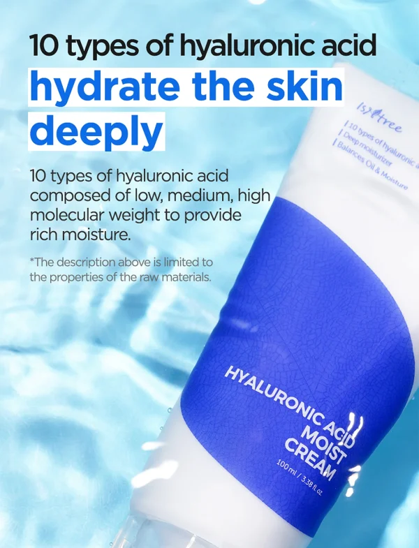 Hyaluronic acid moist cream